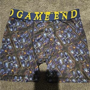 Marvel Blue and Yellow Boxer Briefs